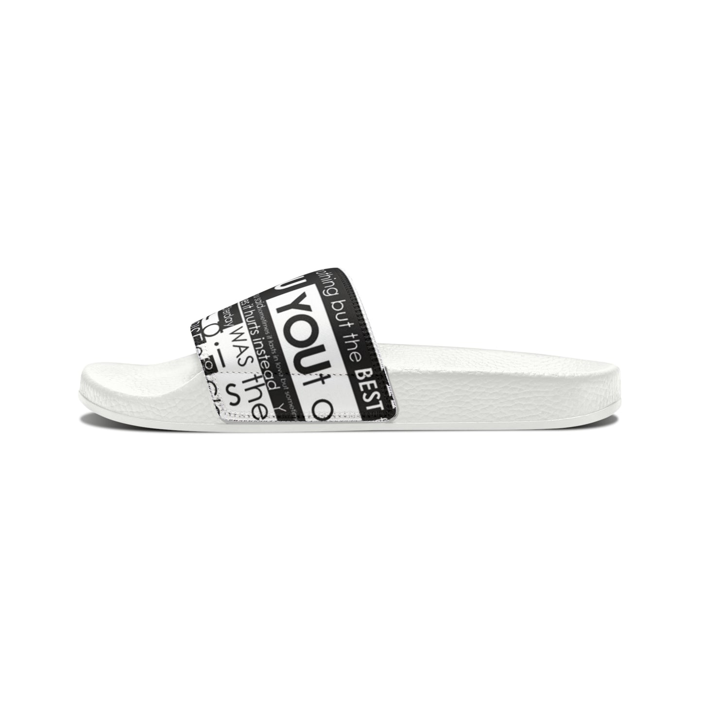 Someone Like You Men's PU Slide Sandals
