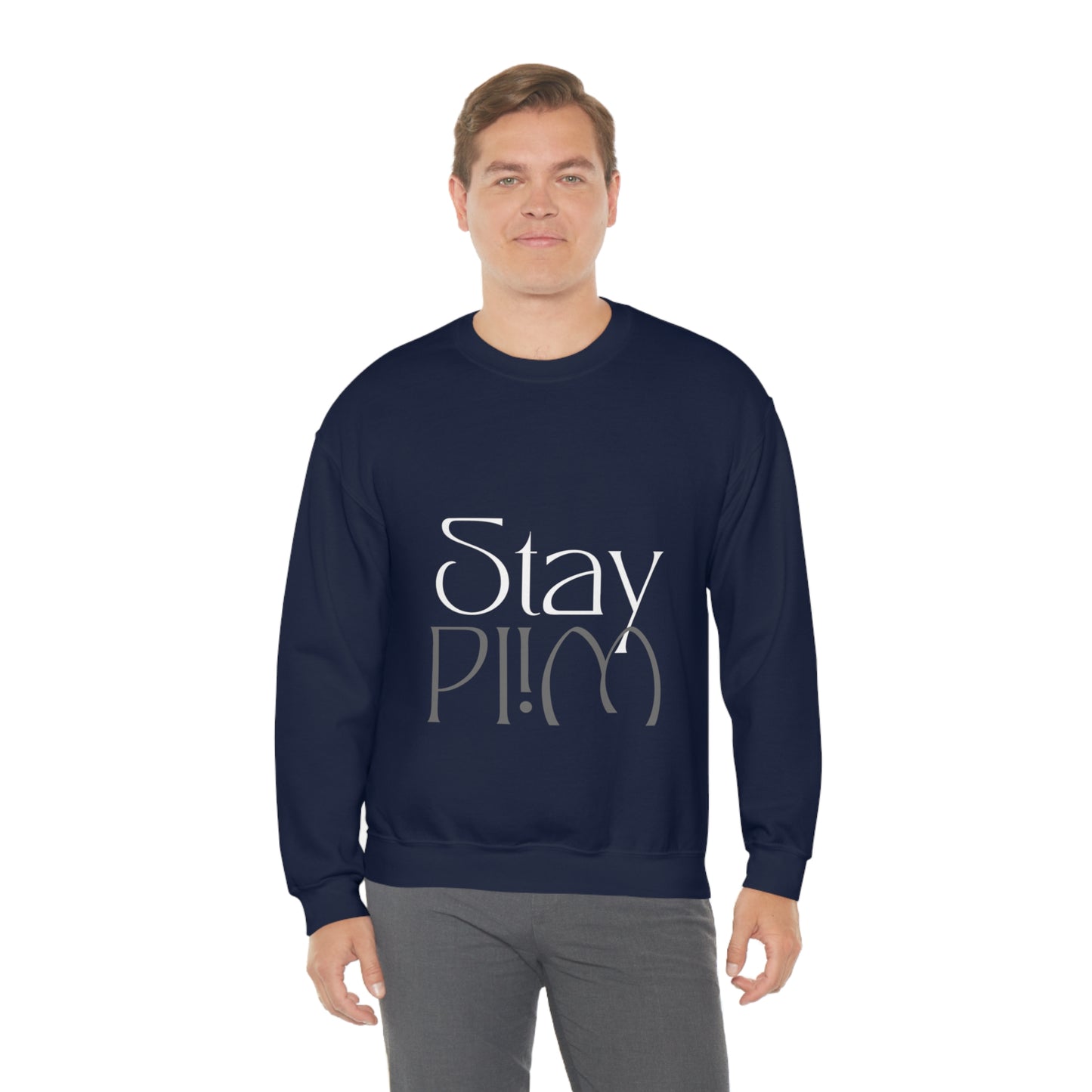STAY WILD CHILD Unisex Heavy Blend™ Crewneck Sweatshirt