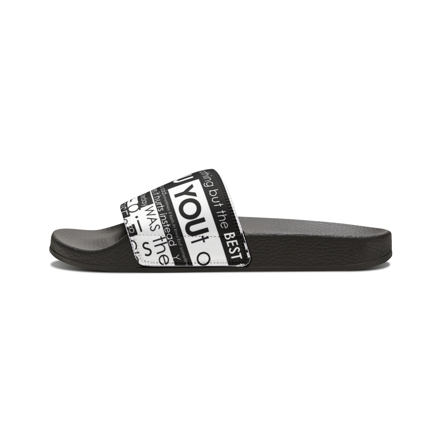 Someone Like You Men's PU Slide Sandals