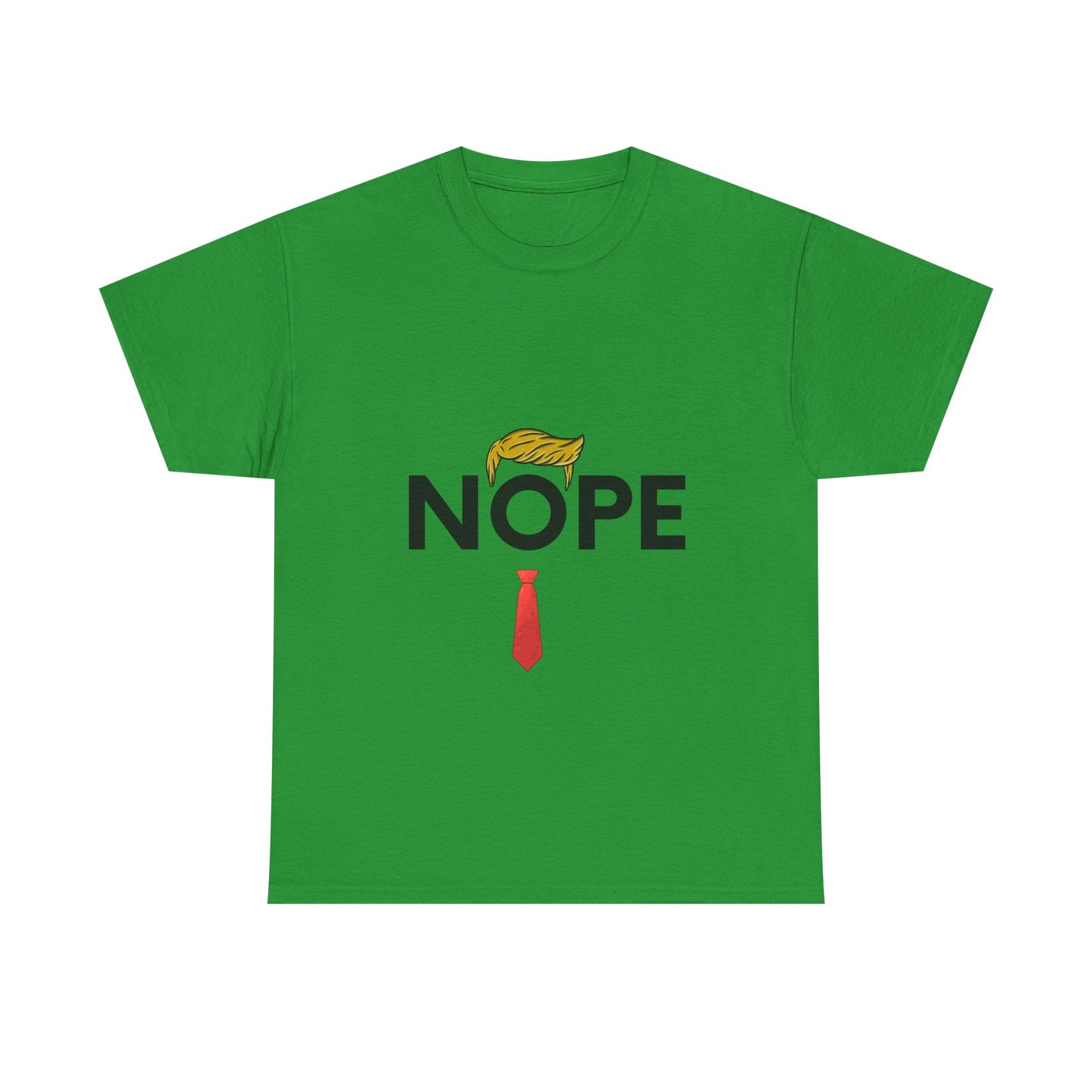 NOPE TRUMP Unisex Heavy Cotton Tee