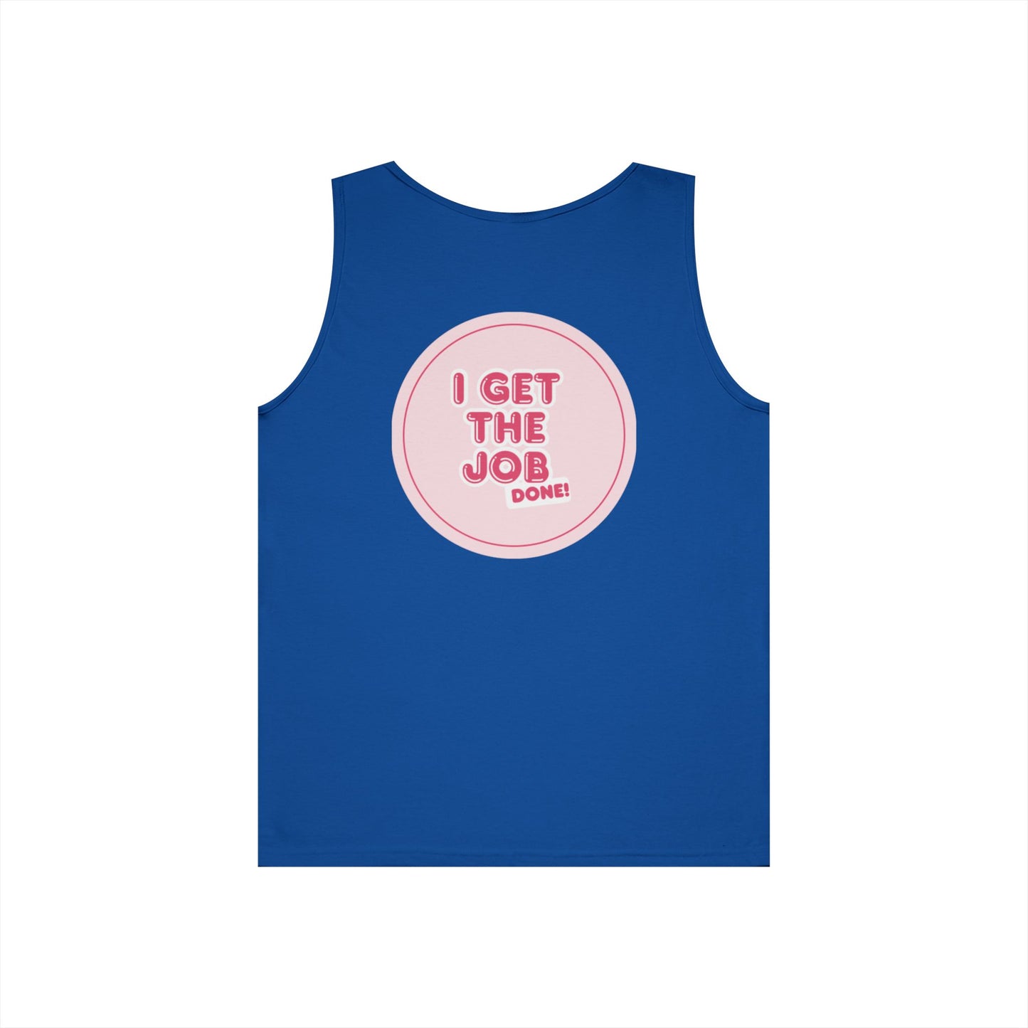 Ain’t no country boy quitter Country Vibes Heavy Cotton Tank Top | Ain't No Country Boy, I Get The Job Done, Perfect for Summer, Gift for Him, Casual Wear