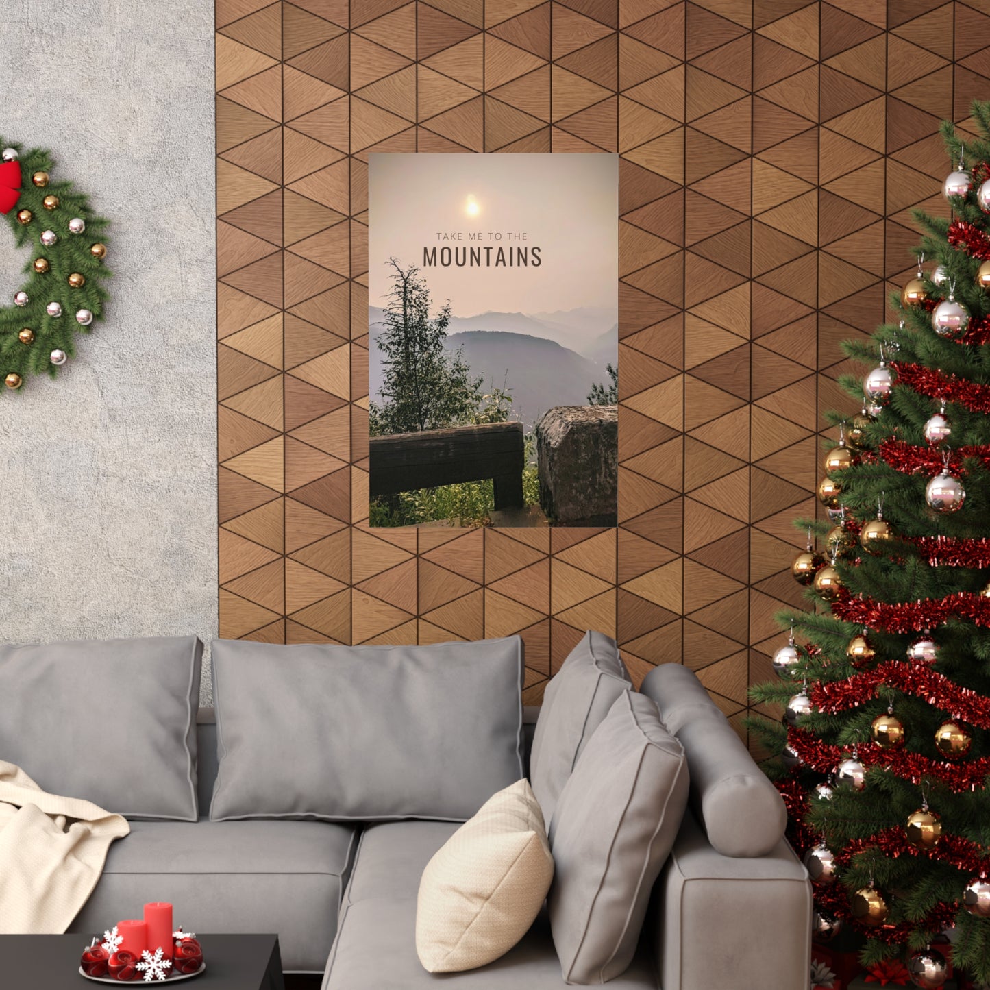 Take Me To The Mountains Premium Matte Vertical Posters