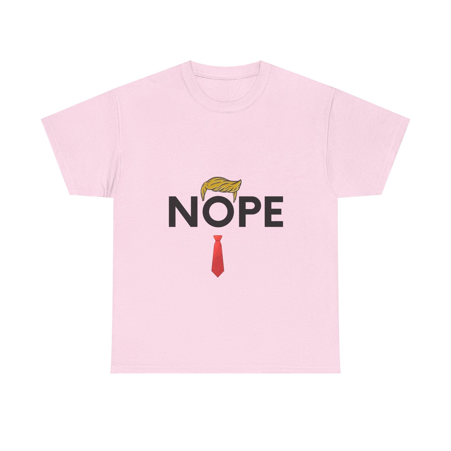 NOPE TRUMP Unisex Heavy Cotton Tee