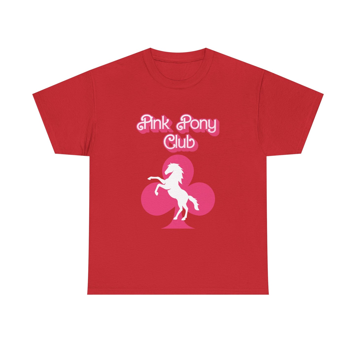 Retro Pink Pony Club Tee | Unisex Cotton Shirt, Graphic Tee, Gift for Horse Lovers, Birthday Celebration, Casual Wear