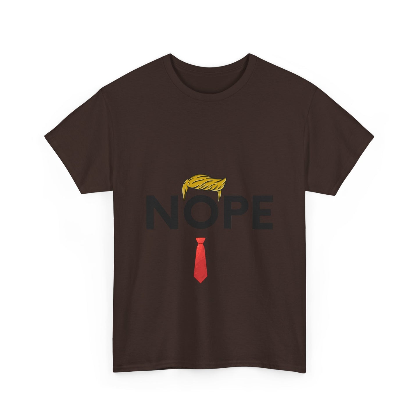 NOPE TRUMP Unisex Heavy Cotton Tee