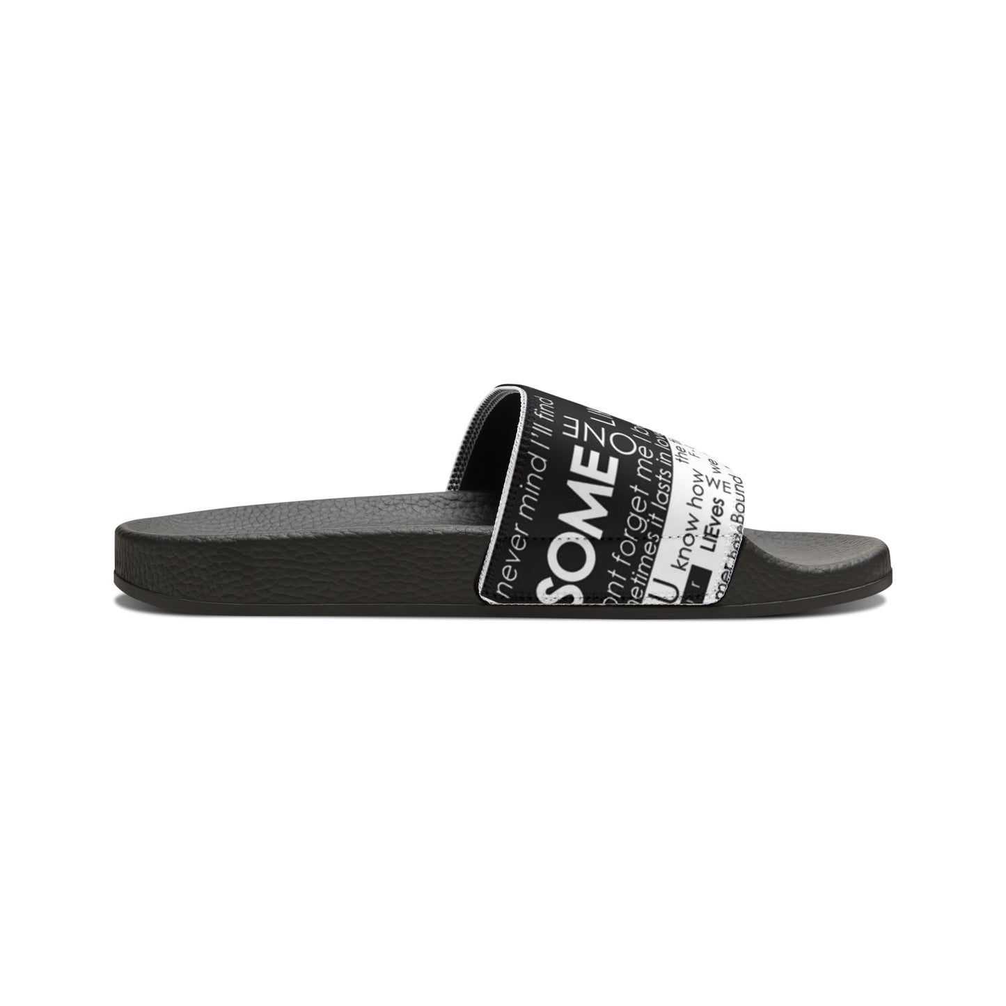 Someone Like You Men's PU Slide Sandals