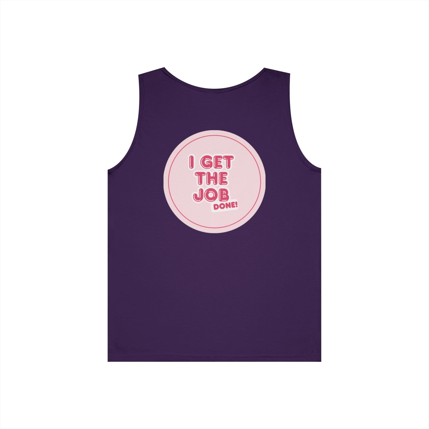 Ain’t no country boy quitter Country Vibes Heavy Cotton Tank Top | Ain't No Country Boy, I Get The Job Done, Perfect for Summer, Gift for Him, Casual Wear