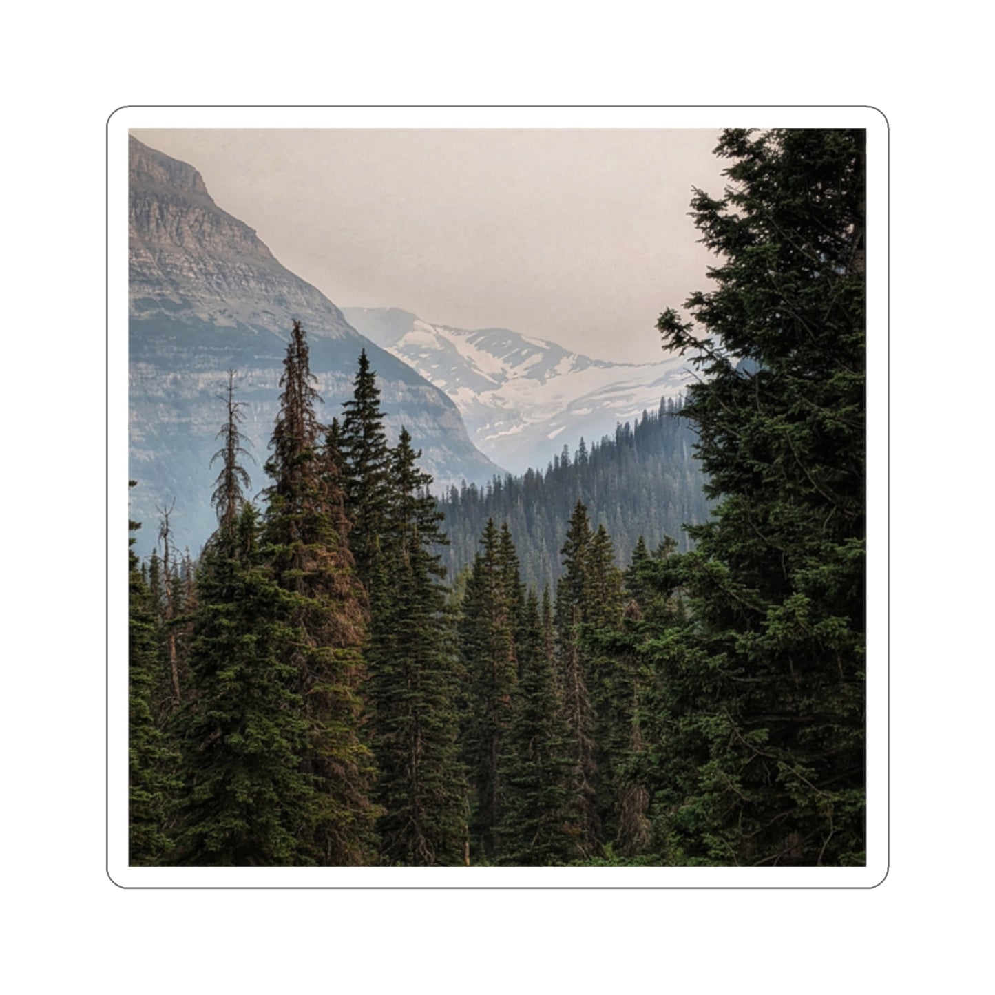 Jackson Glacier Kiss-Cut Stickers