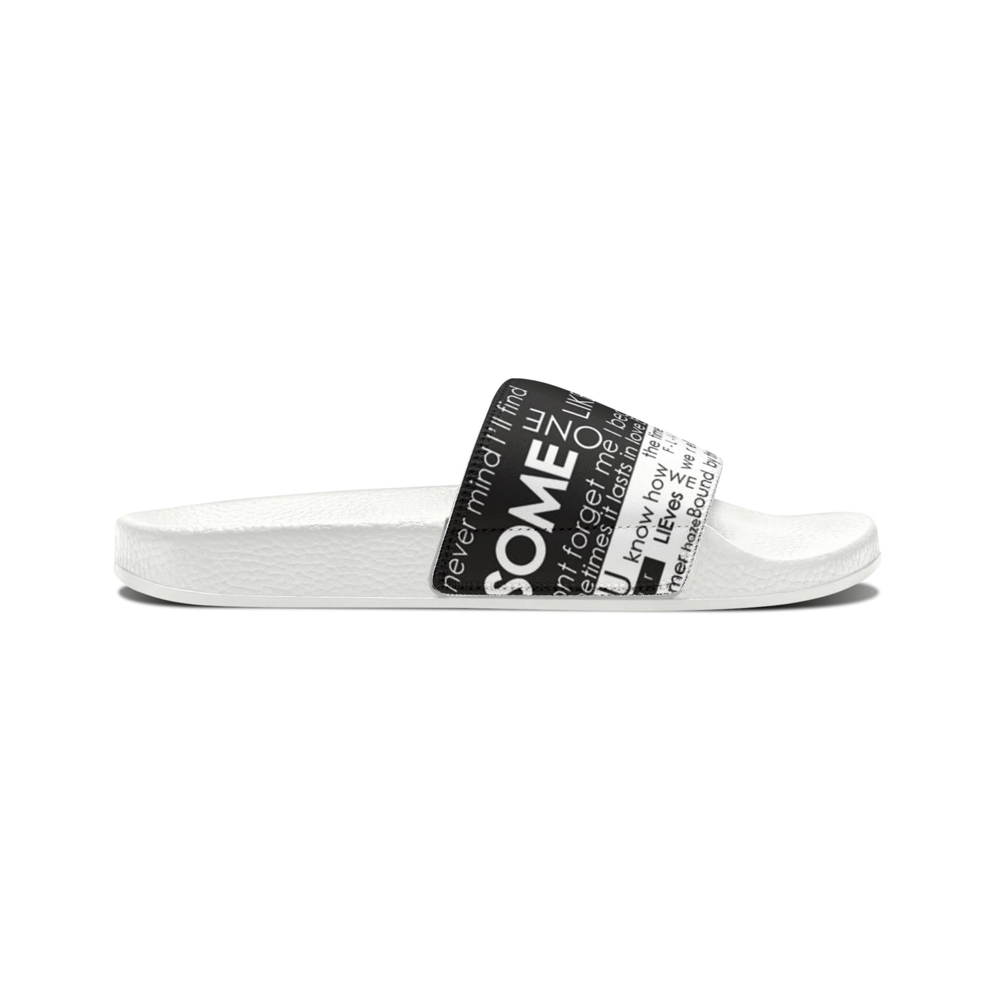 Someone Like You Men's PU Slide Sandals