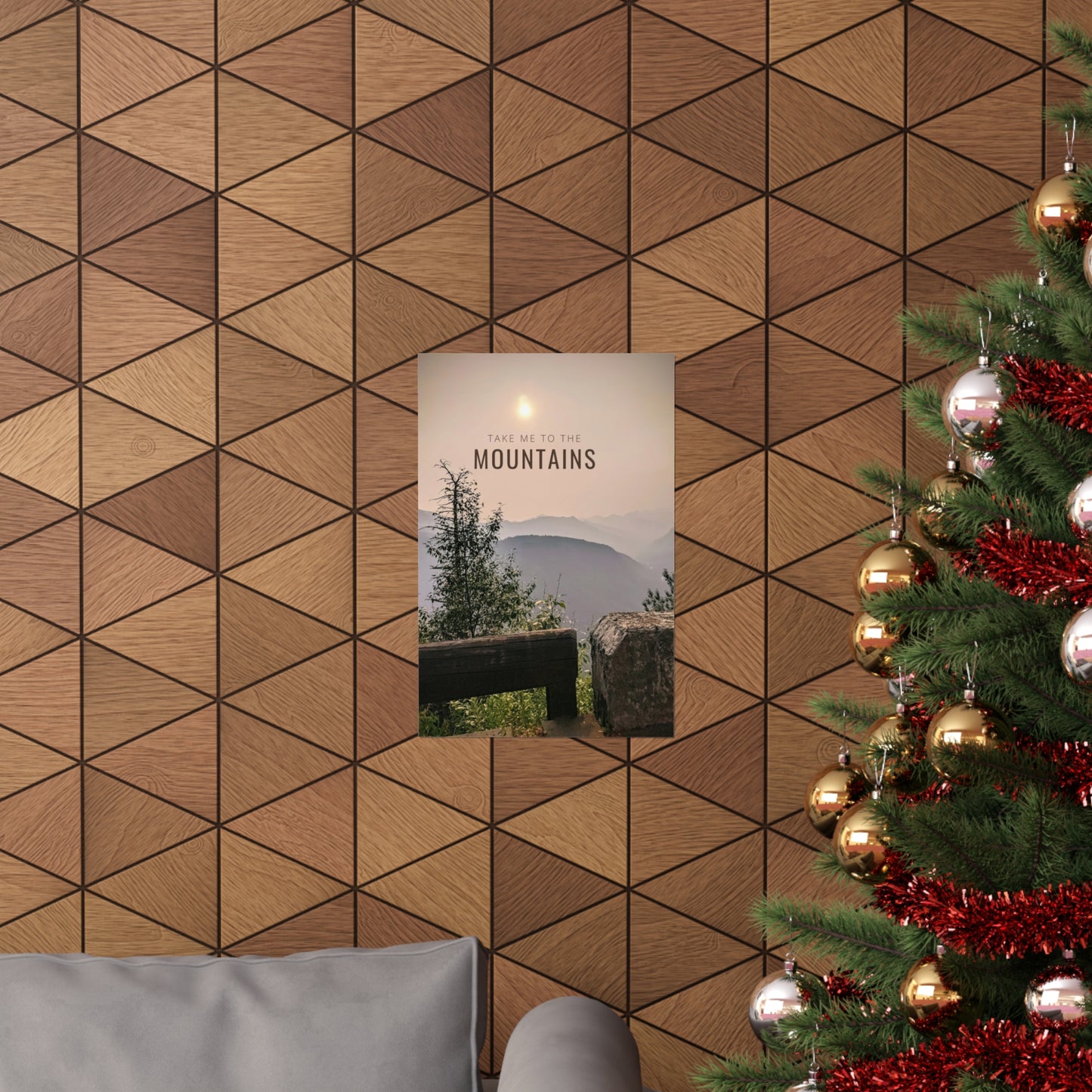 Take Me To The Mountains Premium Matte Vertical Posters