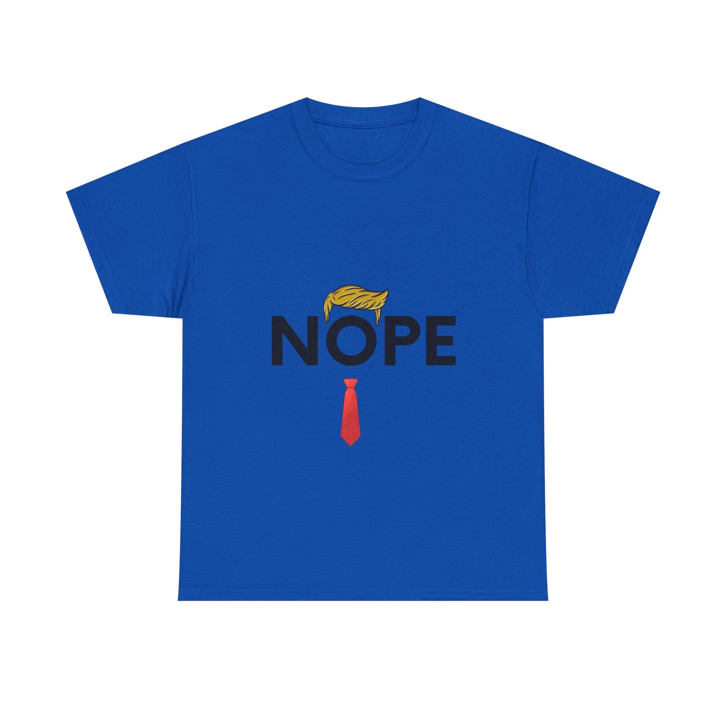 NOPE TRUMP Unisex Heavy Cotton Tee