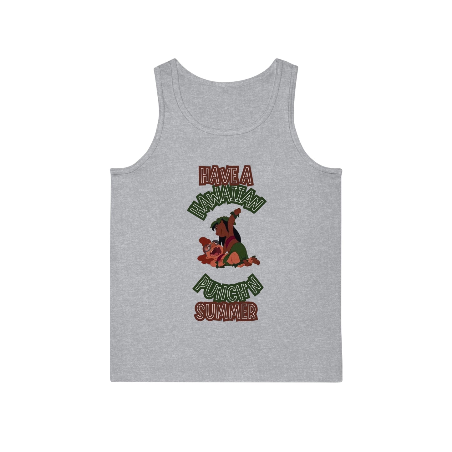 Hawaiian Punch’n Summer Funny Summer Tank Top - Have a Hawaiian Punch in Summer, Beachwear, Graphic Tee, Summer Vibes, Gift for Friends, Vacation Essential