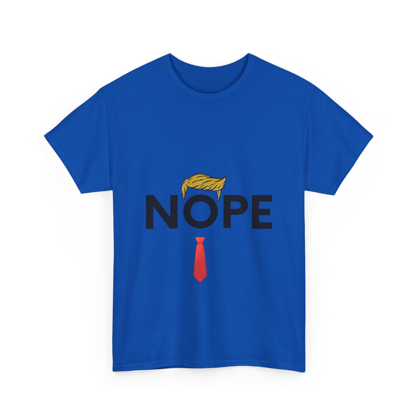NOPE TRUMP Unisex Heavy Cotton Tee
