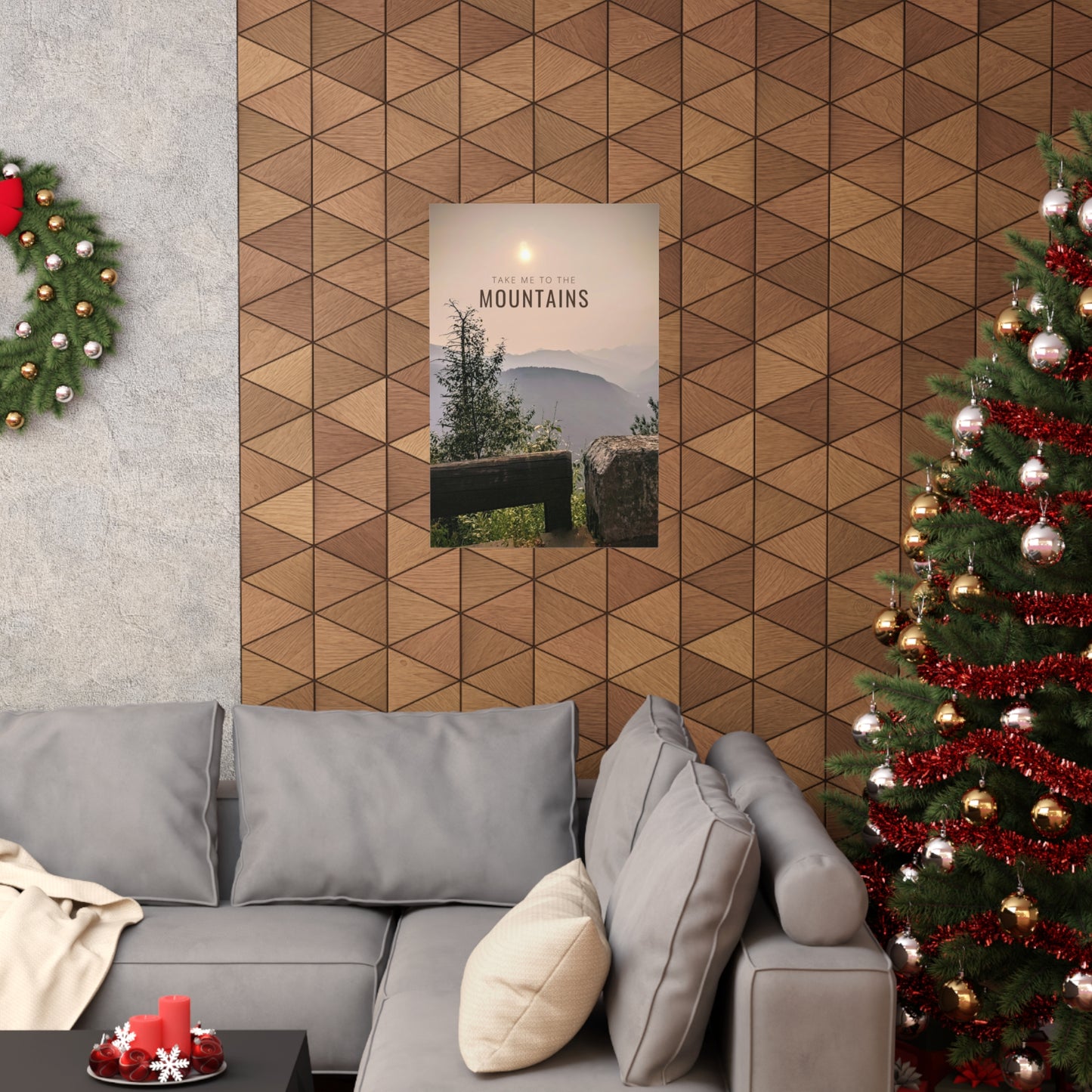 Take Me To The Mountains Premium Matte Vertical Posters