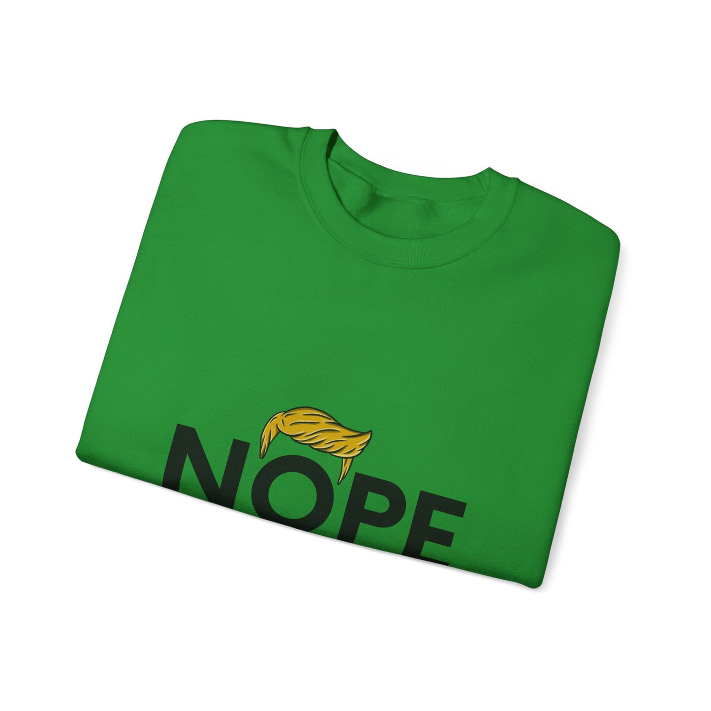 NOPE TRUMP Unisex Heavy Blend™ Crewneck Sweatshirt