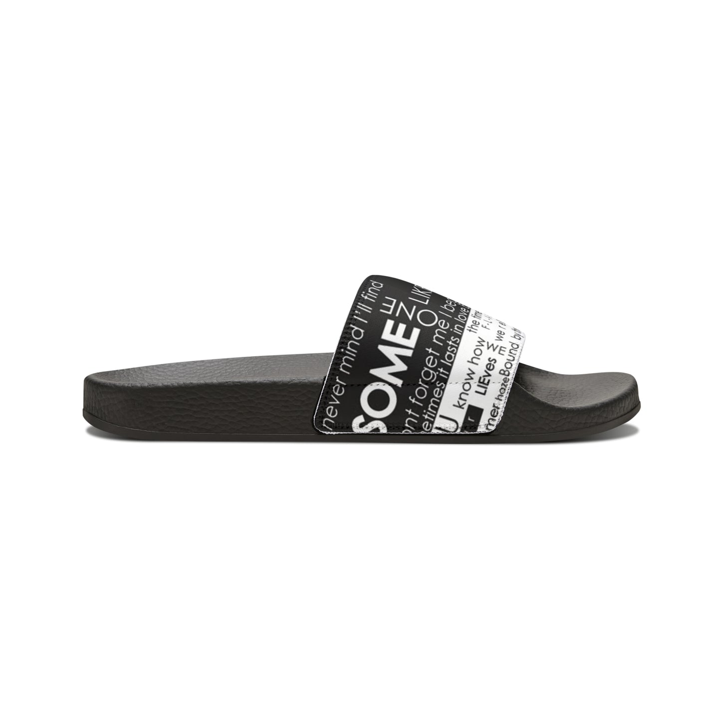Someone Like You Men's PU Slide Sandals
