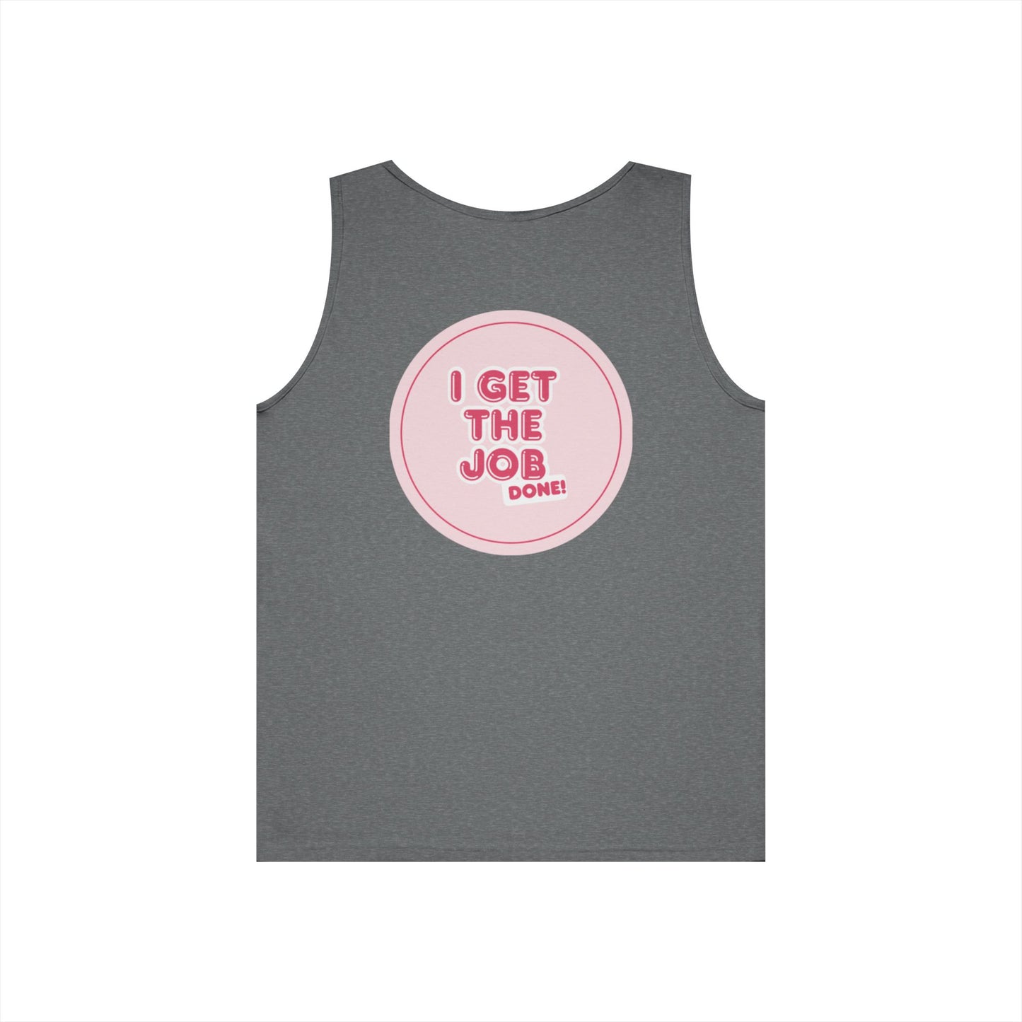 Ain’t no country boy quitter Country Vibes Heavy Cotton Tank Top | Ain't No Country Boy, I Get The Job Done, Perfect for Summer, Gift for Him, Casual Wear