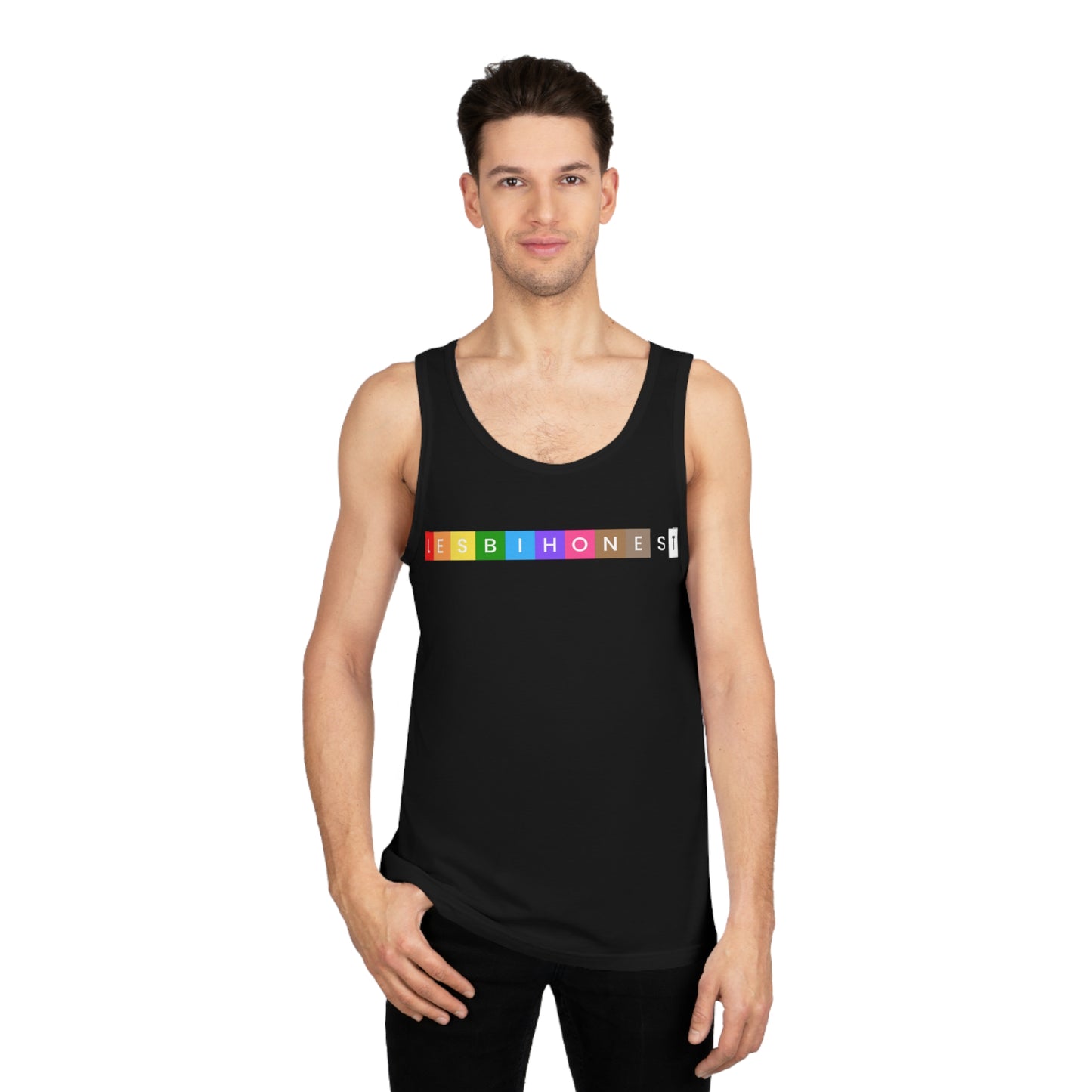 LESBIHONEST Unisex Softstyle™ Tank Top - Pride Month Celebration Wear