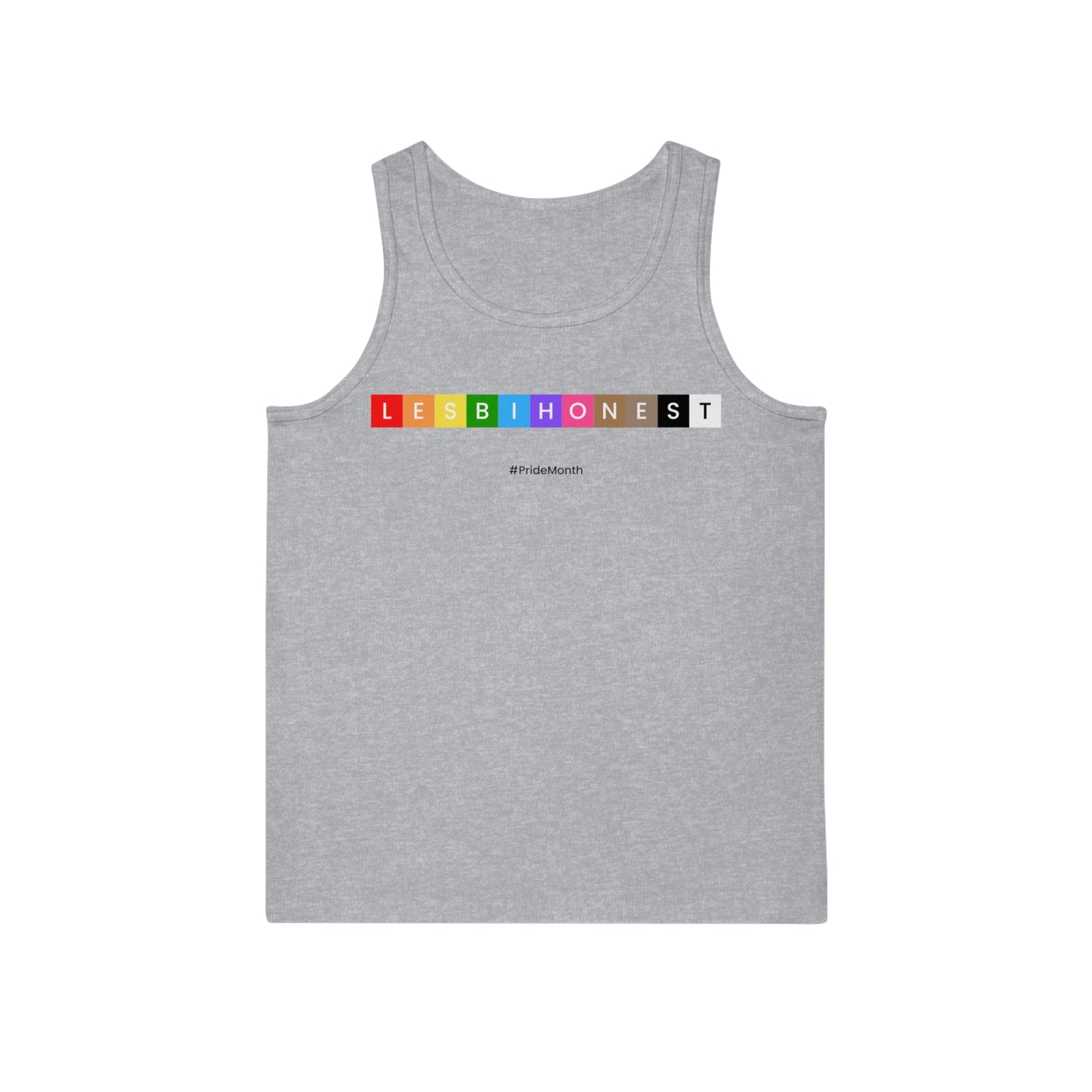 LESBIHONEST Unisex Softstyle™ Tank Top - Pride Month Celebration Wear
