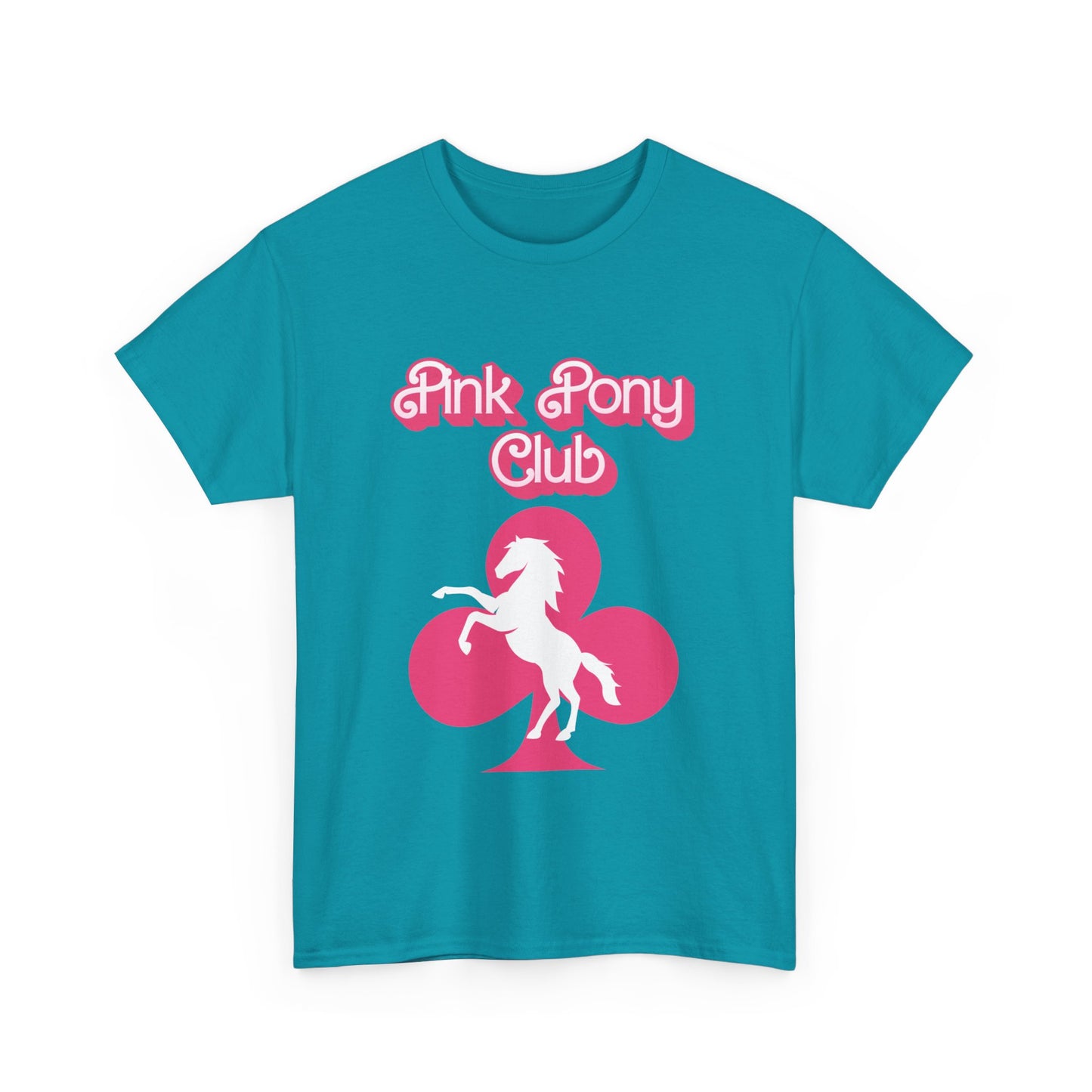 Retro Pink Pony Club Tee | Unisex Cotton Shirt, Graphic Tee, Gift for Horse Lovers, Birthday Celebration, Casual Wear