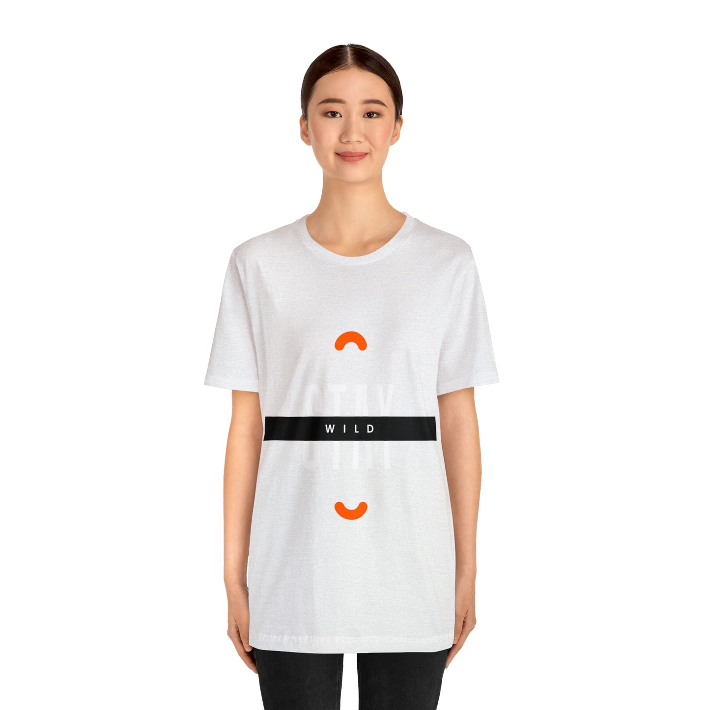 STAY WILD Unisex Jersey Short Sleeve Tee