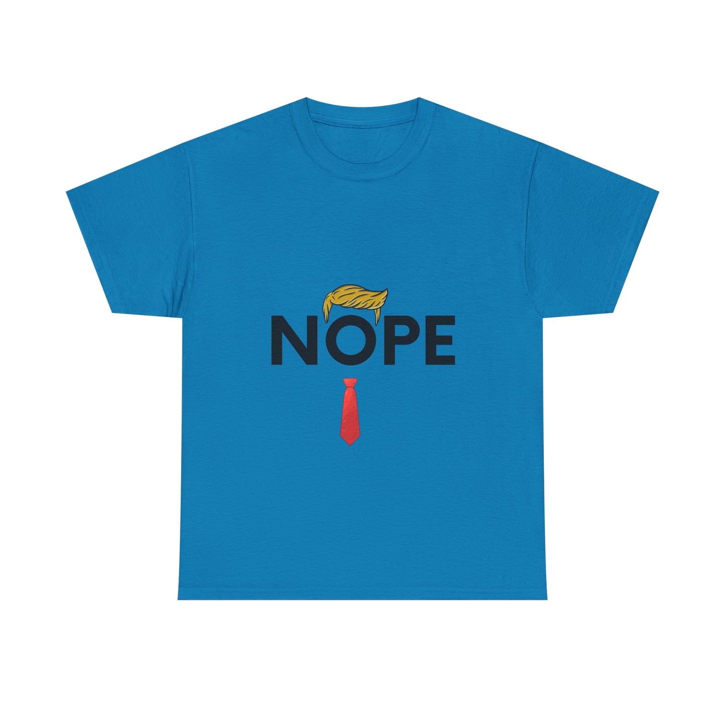 NOPE TRUMP Unisex Heavy Cotton Tee