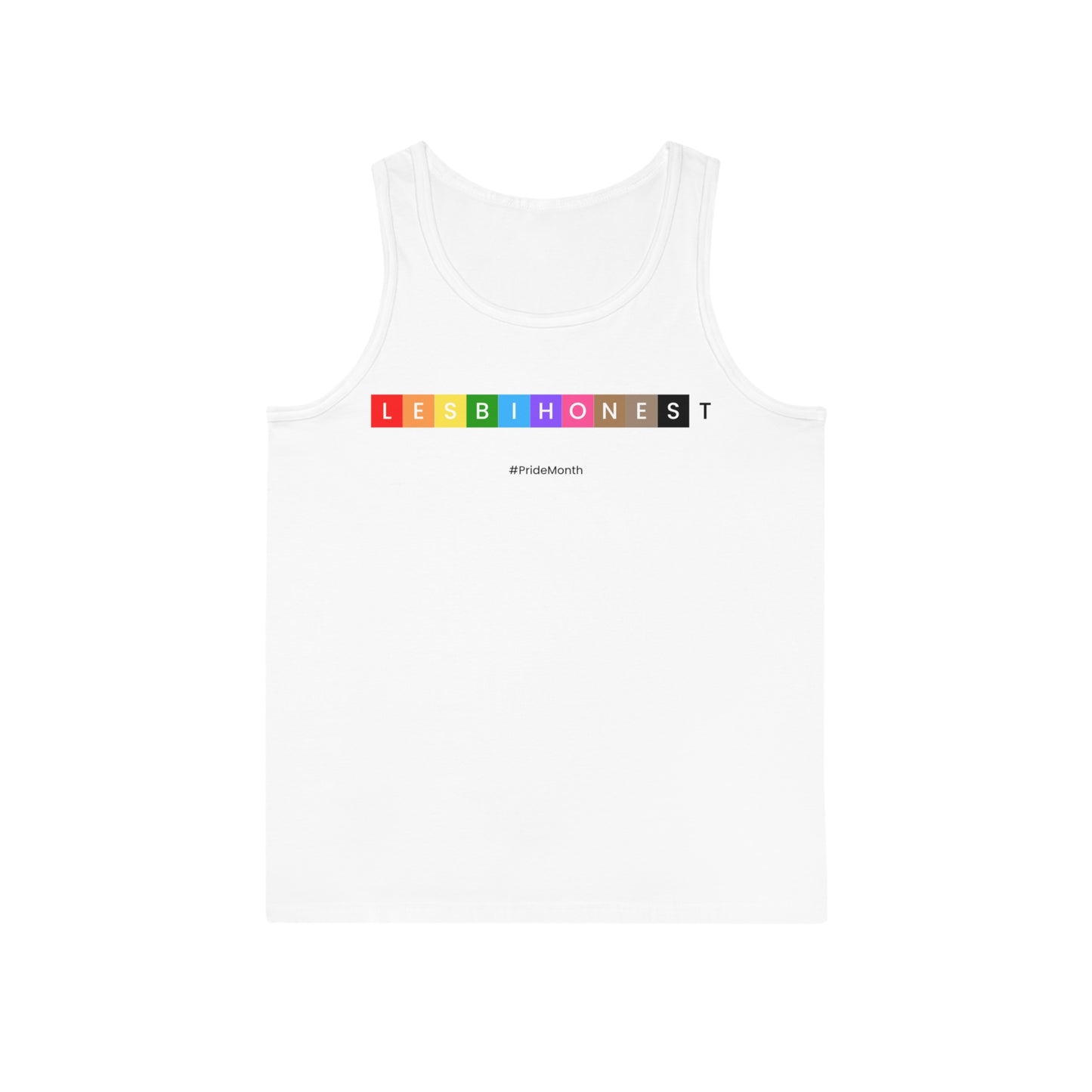 LESBIHONEST Unisex Softstyle™ Tank Top - Pride Month Celebration Wear