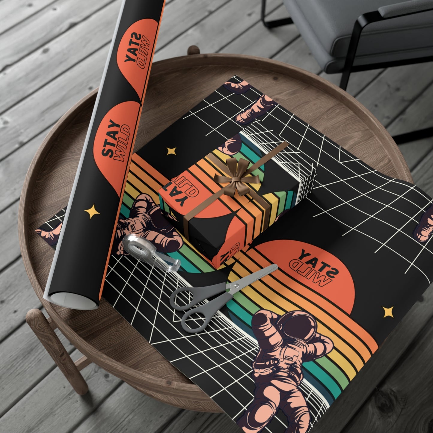Astronaut Gift Wrap Papers