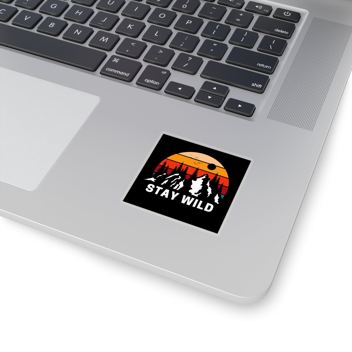 Mountain STAY WILD Kiss-Cut Stickers
