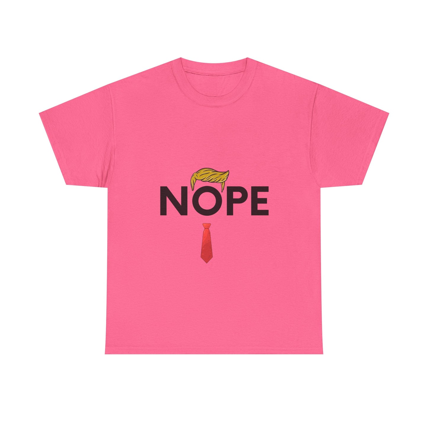 NOPE TRUMP Unisex Heavy Cotton Tee