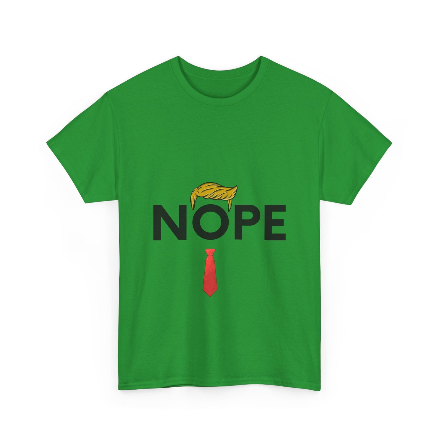 NOPE TRUMP Unisex Heavy Cotton Tee