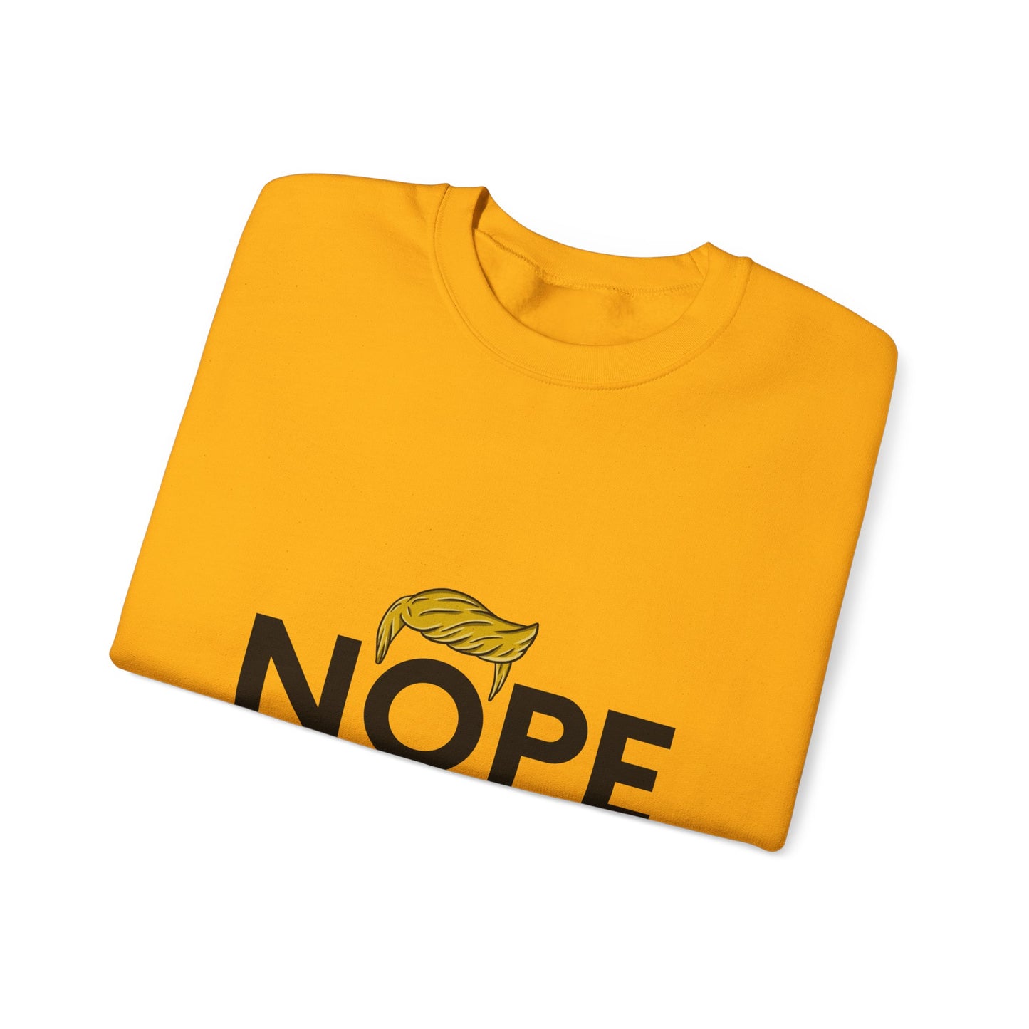 NOPE TRUMP Unisex Heavy Blend™ Crewneck Sweatshirt