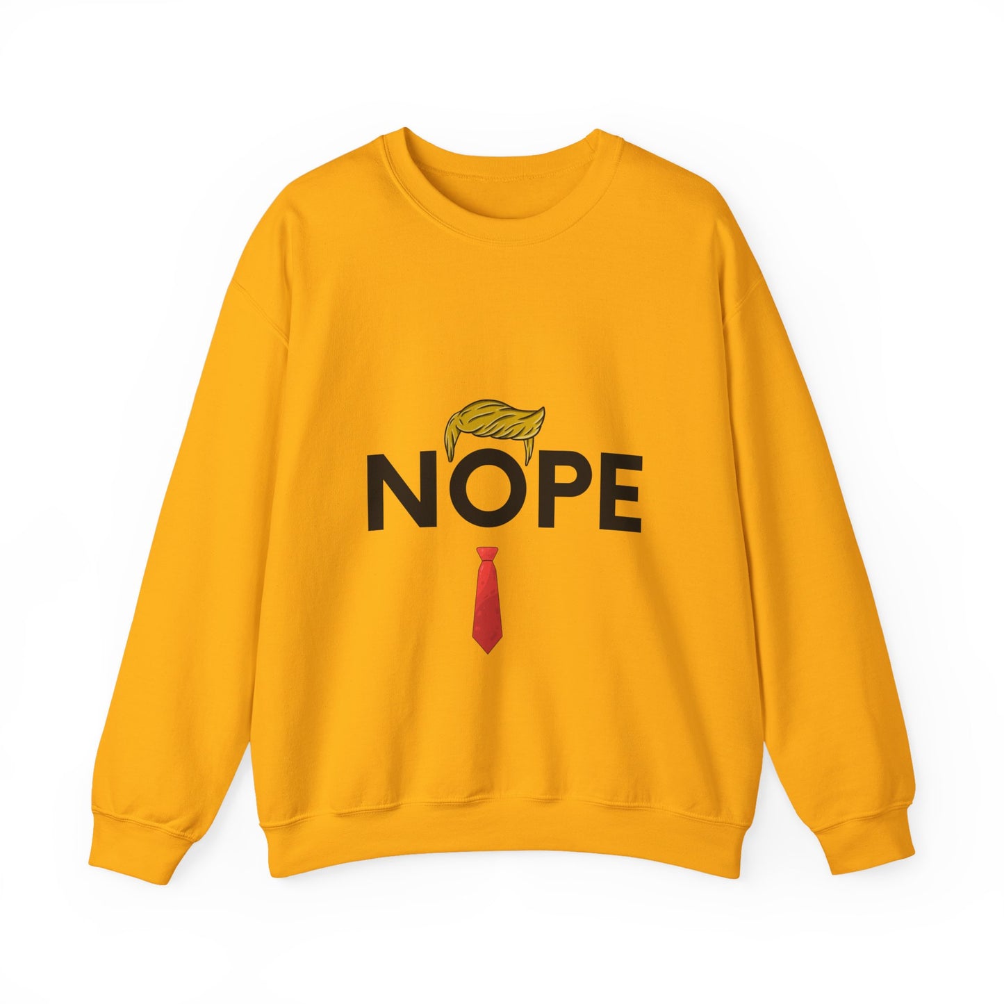 NOPE TRUMP Unisex Heavy Blend™ Crewneck Sweatshirt