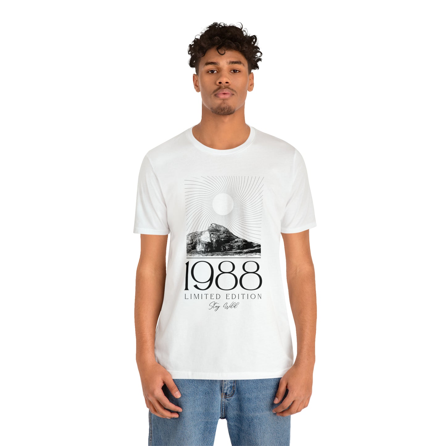 1988 STAY WILD Unisex Jersey Short Sleeve Tee