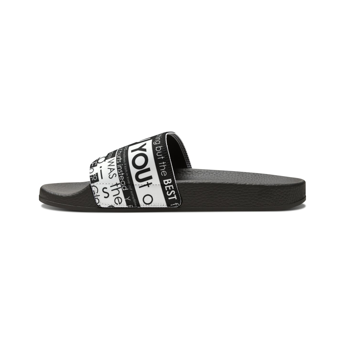 Someone Like You Men's PU Slide Sandals