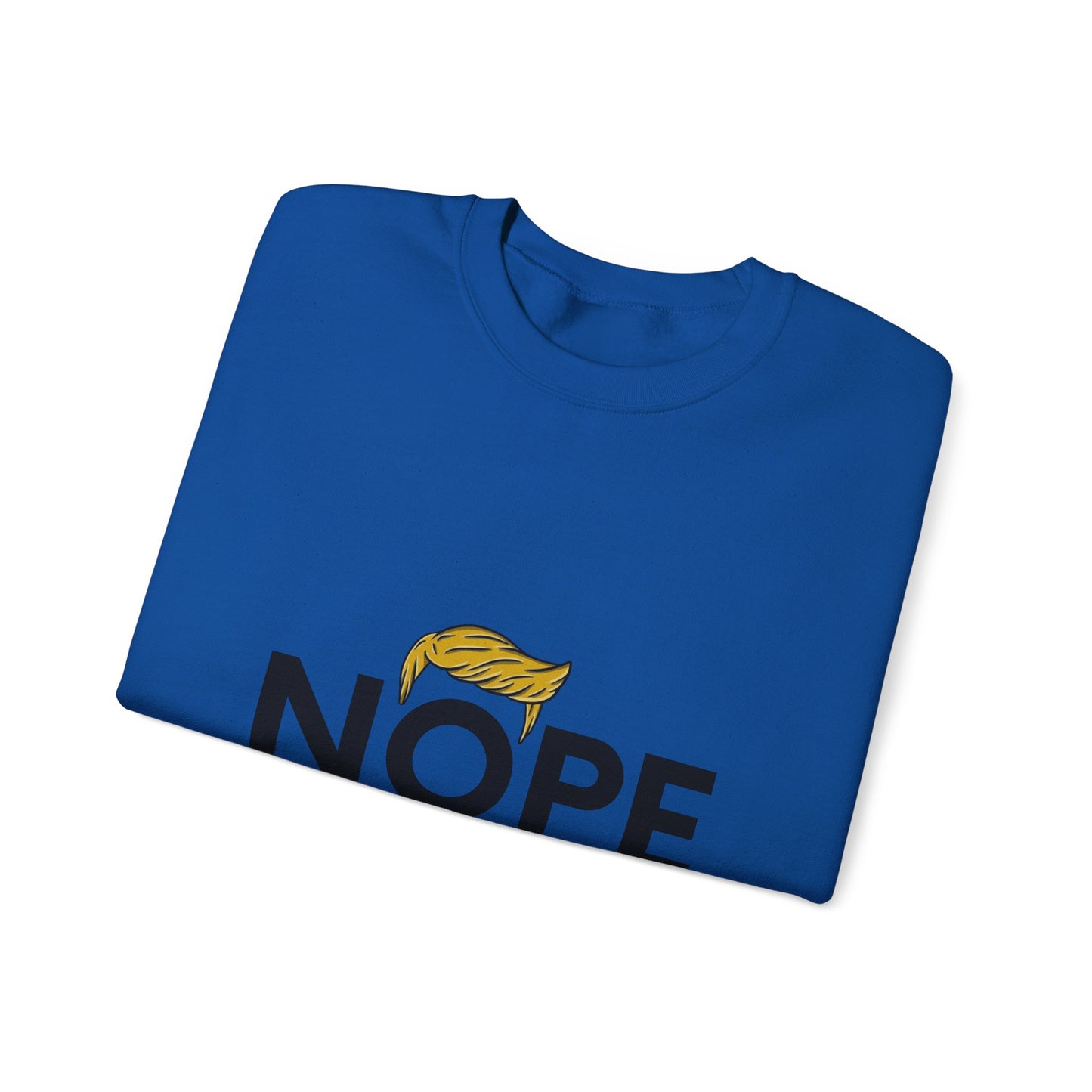 NOPE TRUMP Unisex Heavy Blend™ Crewneck Sweatshirt