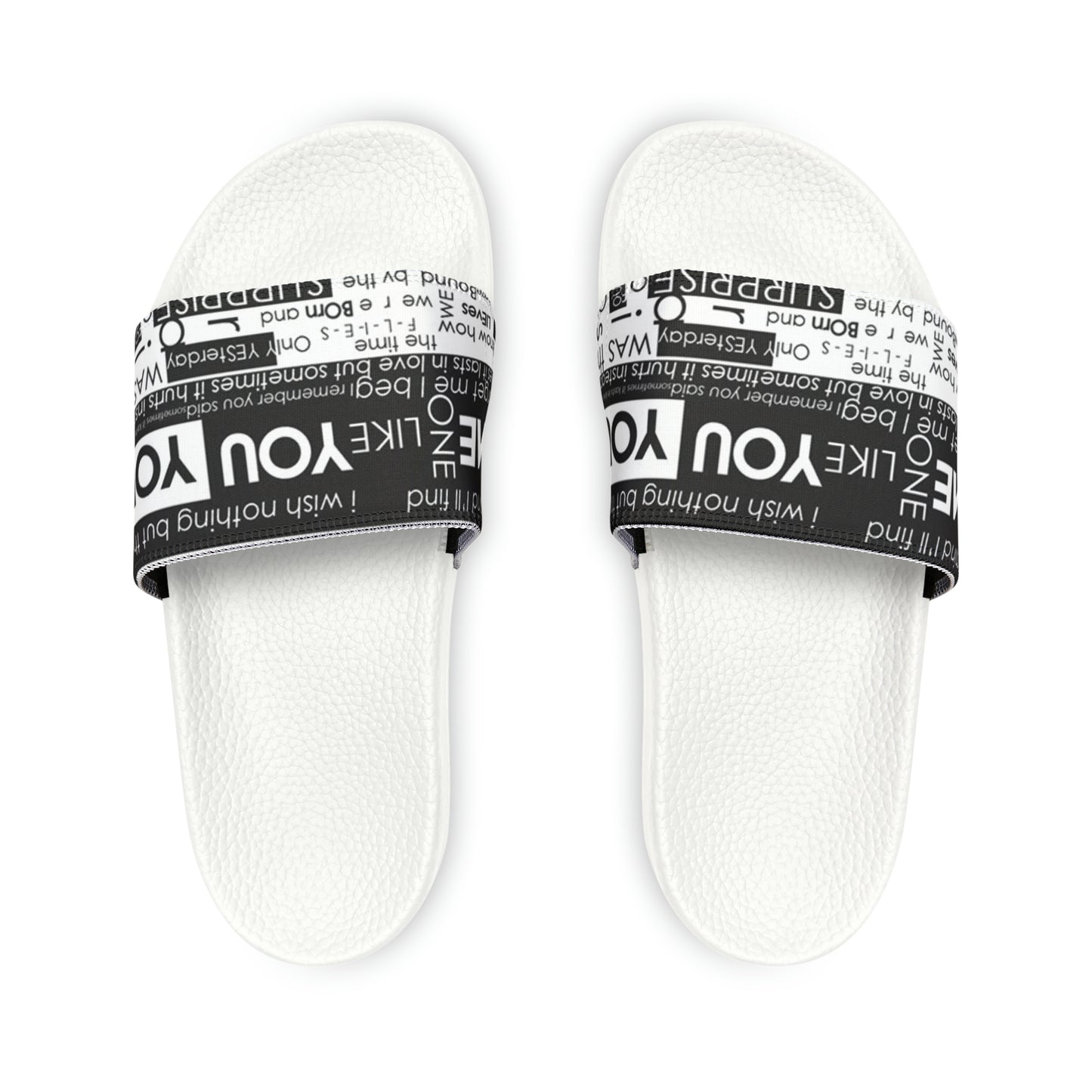 Someone Like You Men's PU Slide Sandals