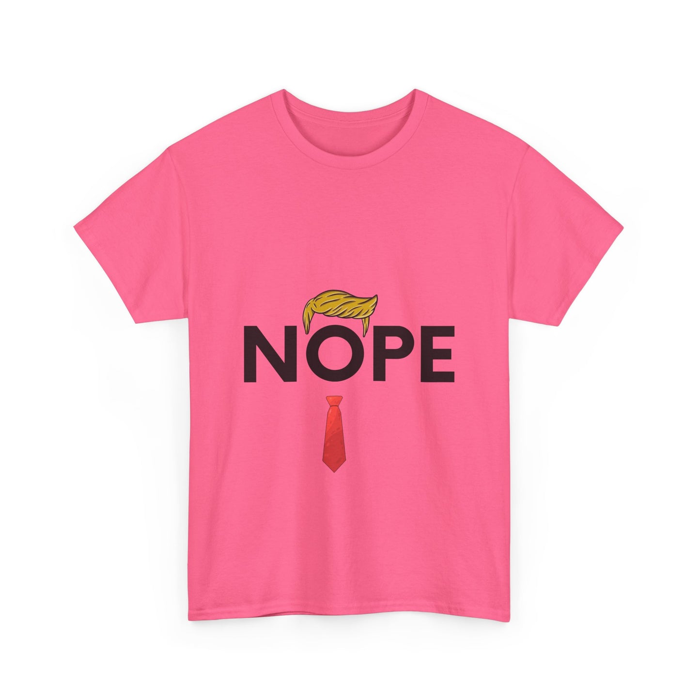 NOPE TRUMP Unisex Heavy Cotton Tee