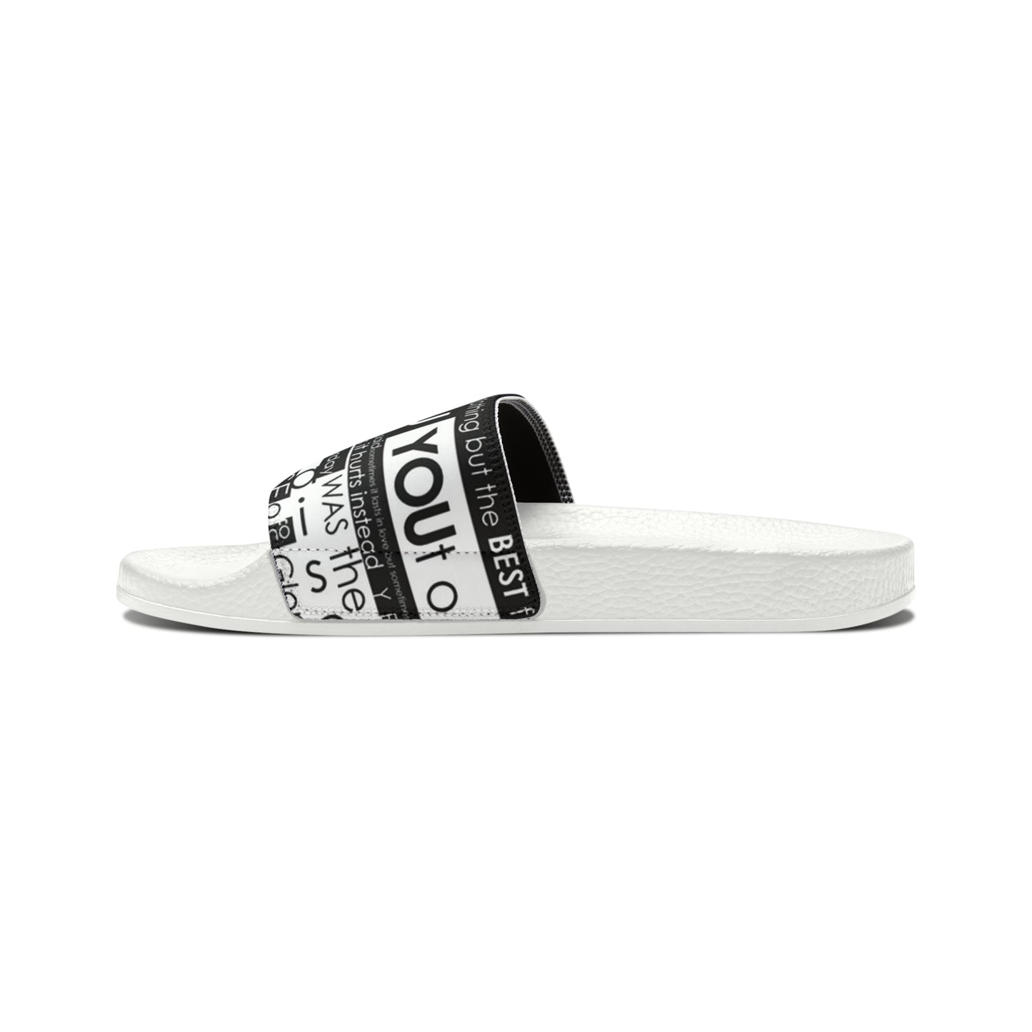 Someone Like You Men's PU Slide Sandals