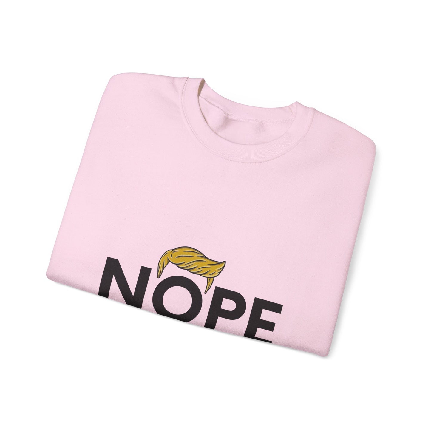 NOPE TRUMP Unisex Heavy Blend™ Crewneck Sweatshirt