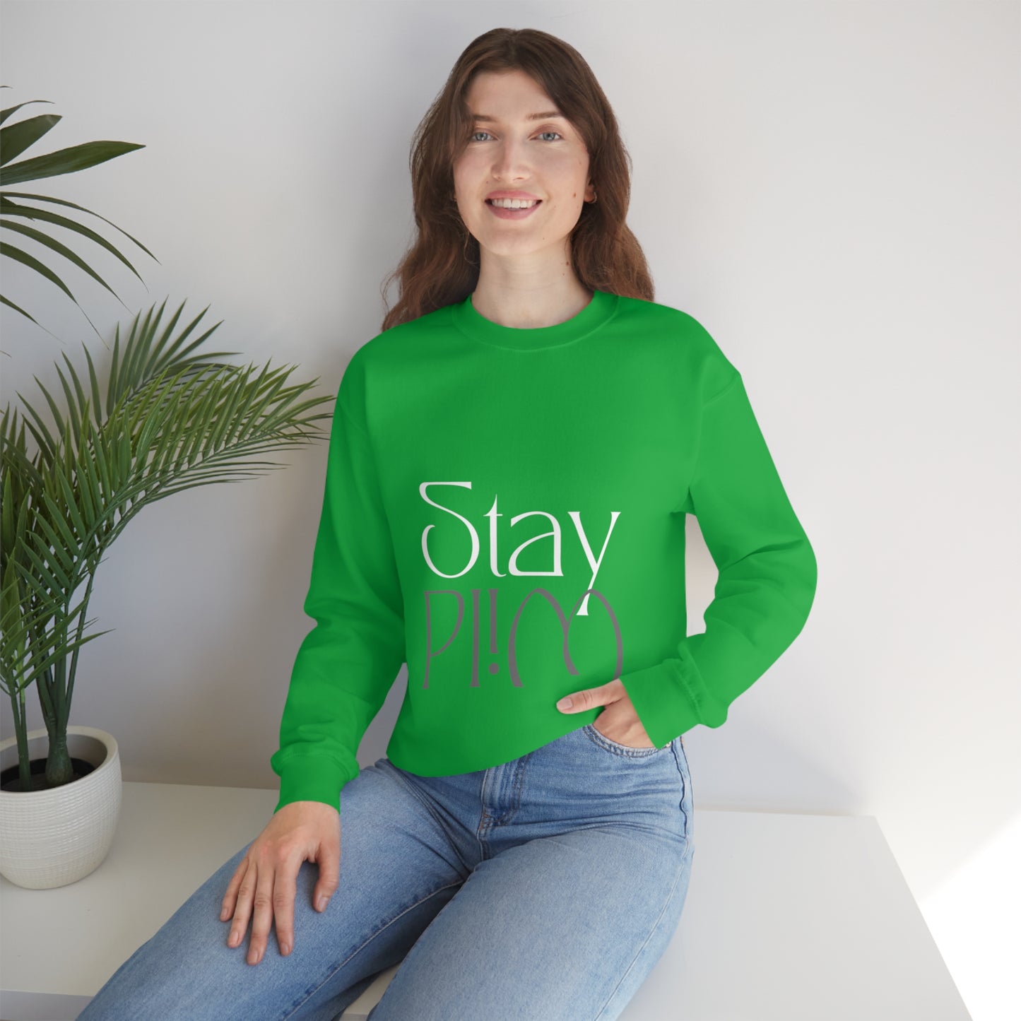 STAY WILD CHILD Unisex Heavy Blend™ Crewneck Sweatshirt