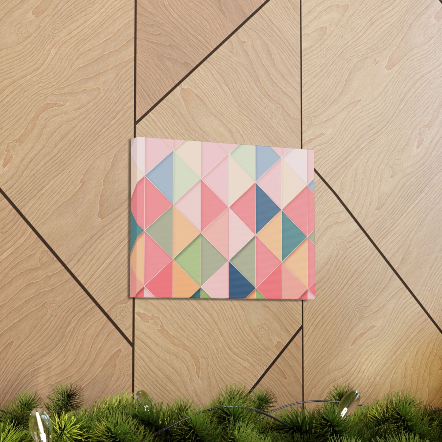 Geometric Canvas Gallery Wraps