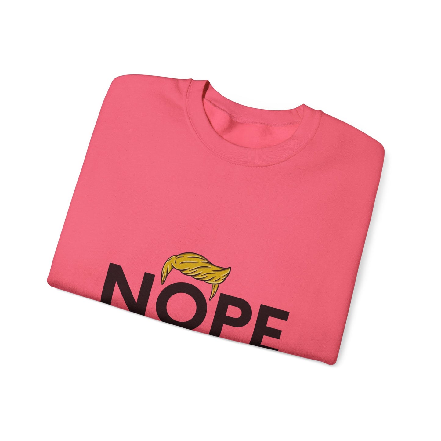 NOPE TRUMP Unisex Heavy Blend™ Crewneck Sweatshirt