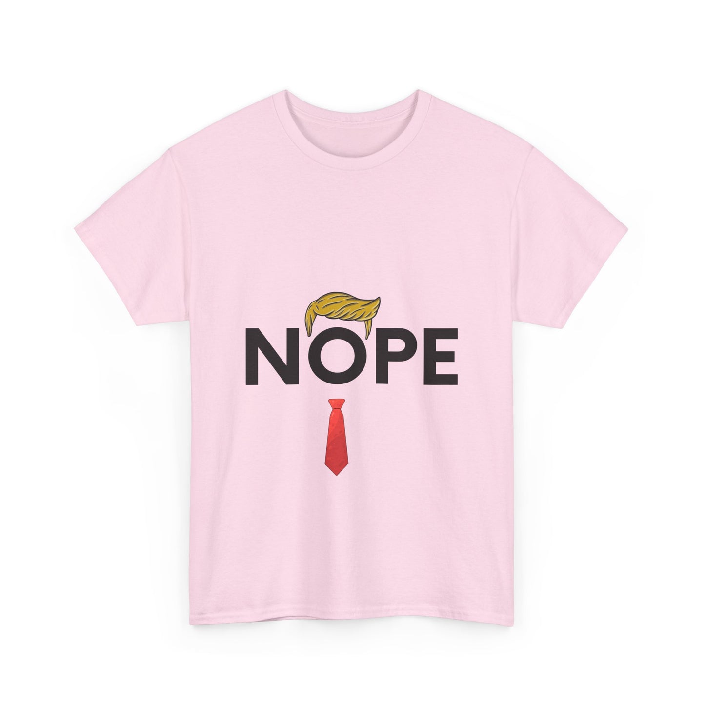 NOPE TRUMP Unisex Heavy Cotton Tee