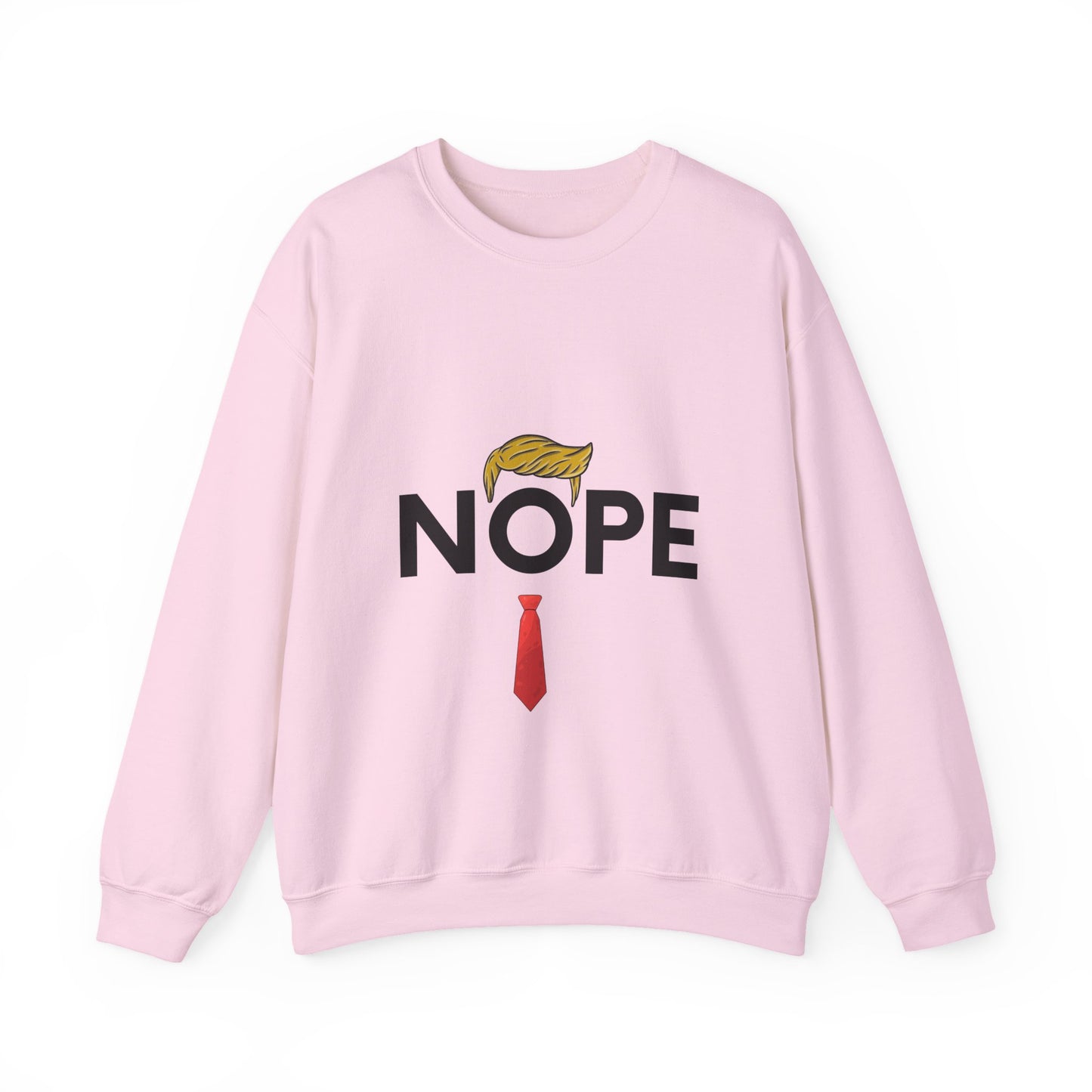 NOPE TRUMP Unisex Heavy Blend™ Crewneck Sweatshirt