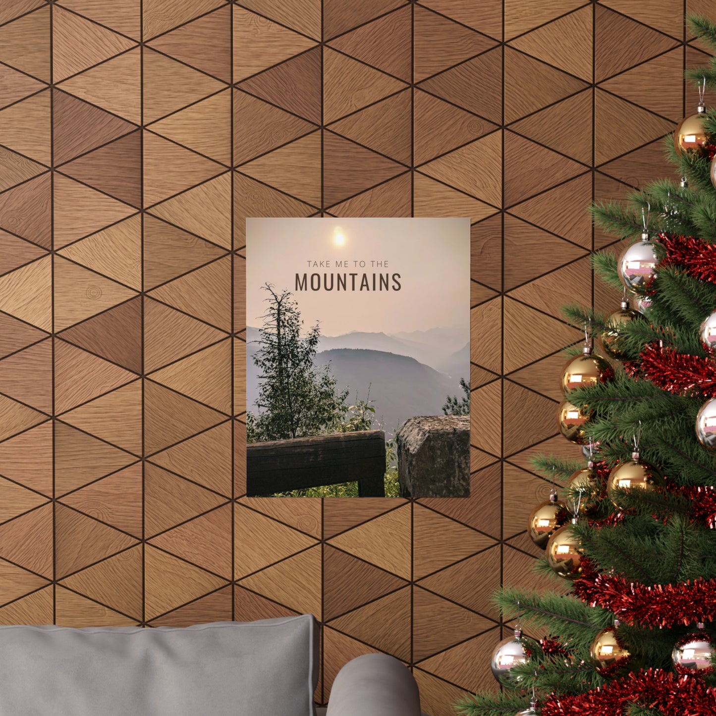 Take Me To The Mountains Premium Matte Vertical Posters
