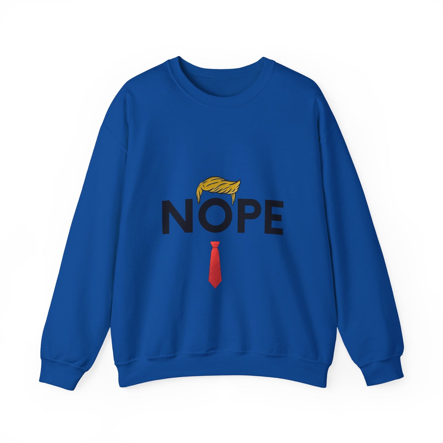 NOPE TRUMP Unisex Heavy Blend™ Crewneck Sweatshirt