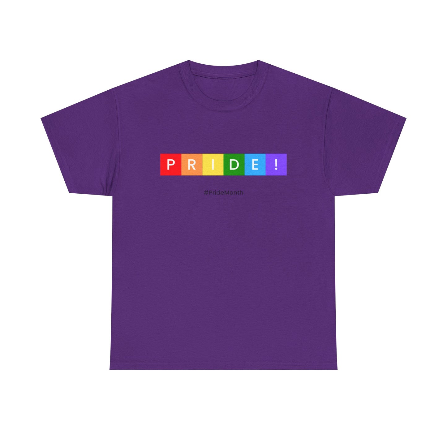 Pride Unisex Heavy Cotton Tee - Celebrate #PrideMonth in Style
