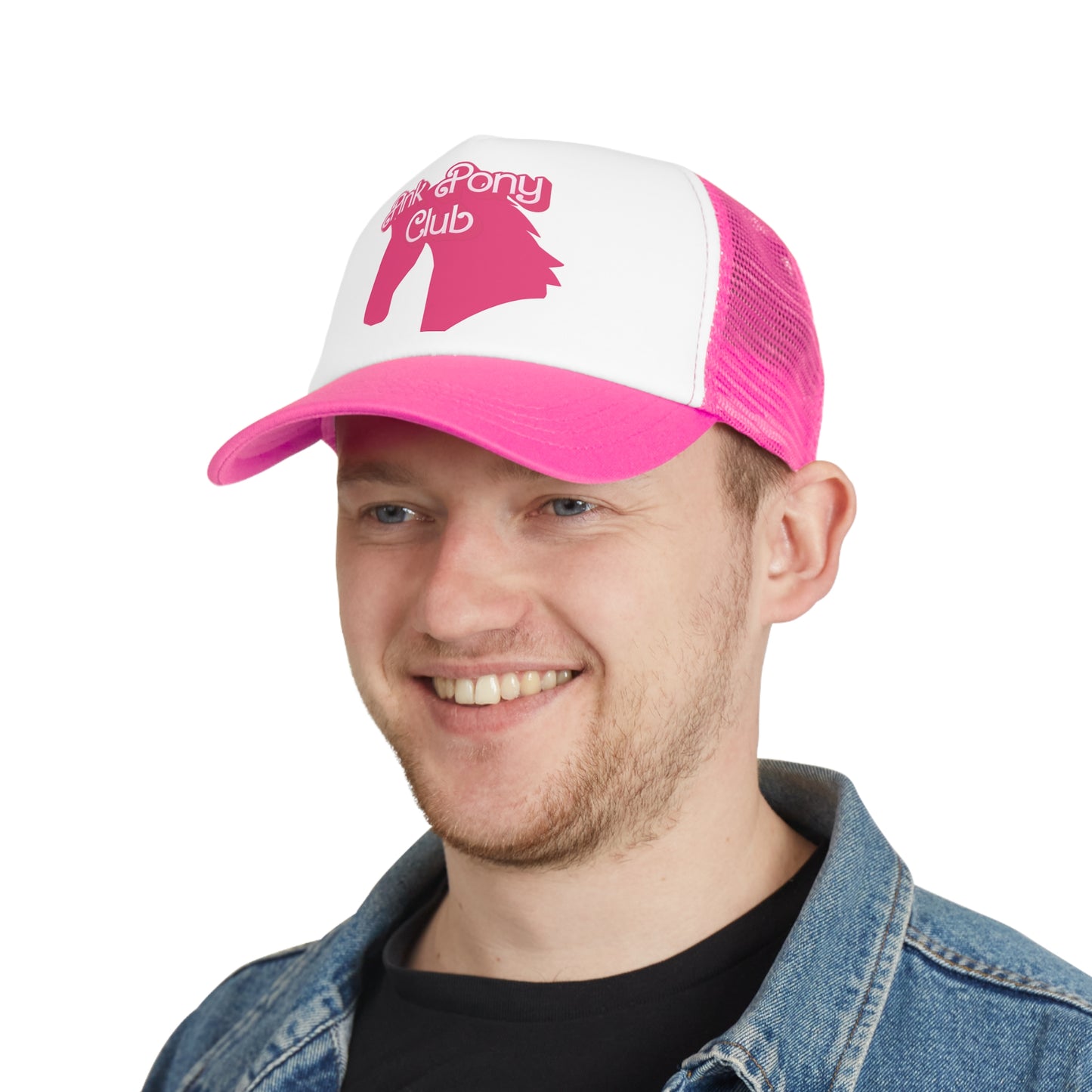 Pink Pony Club Mesh Cap