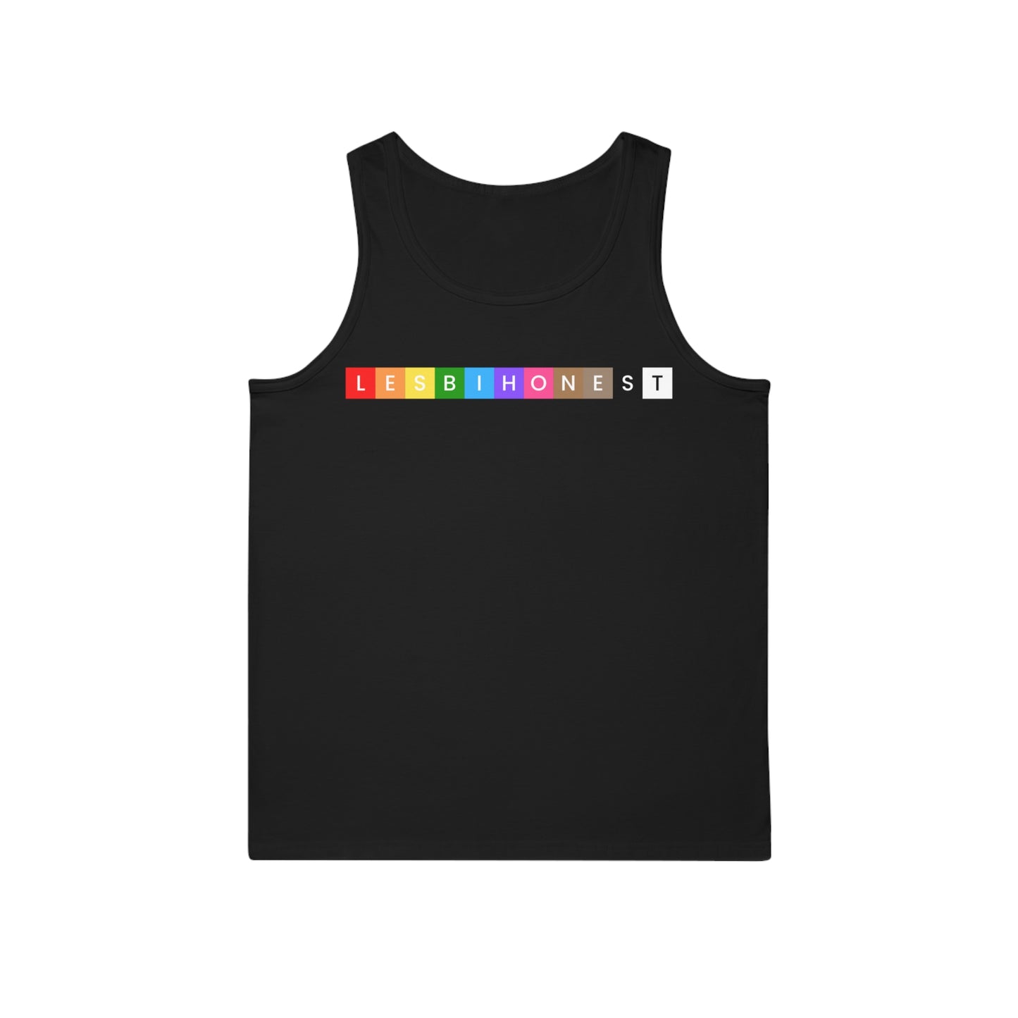 LESBIHONEST Unisex Softstyle™ Tank Top - Pride Month Celebration Wear